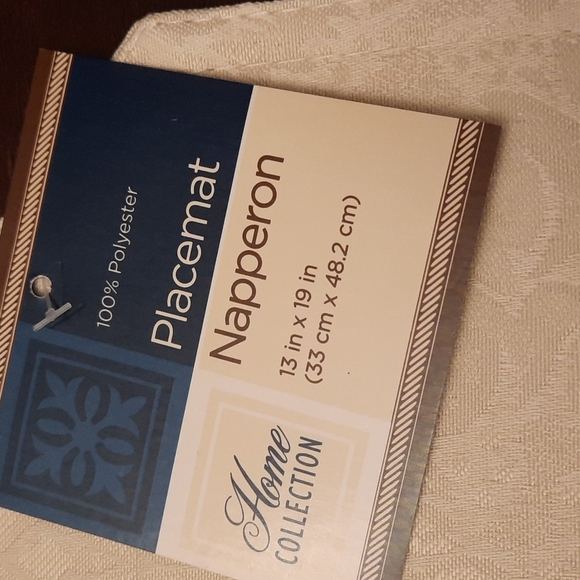 Cloth table mat (1 mat) - Picture 4 of 4